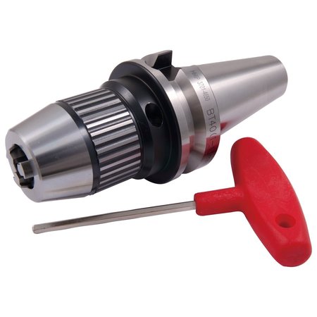 H & H INDUSTRIAL PRODUCTS 1/32-5/8" BT40 Ultra Precision Integral Locking Drill Chuck 3701-4652